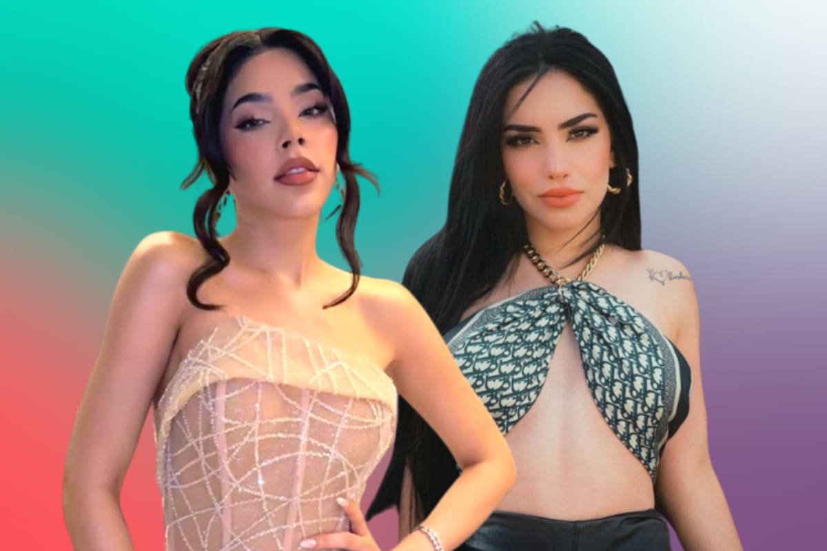 ¡Así reaccionó Kenia Os cuando la prensa le preguntó sobre Kimberly Loaiza!
