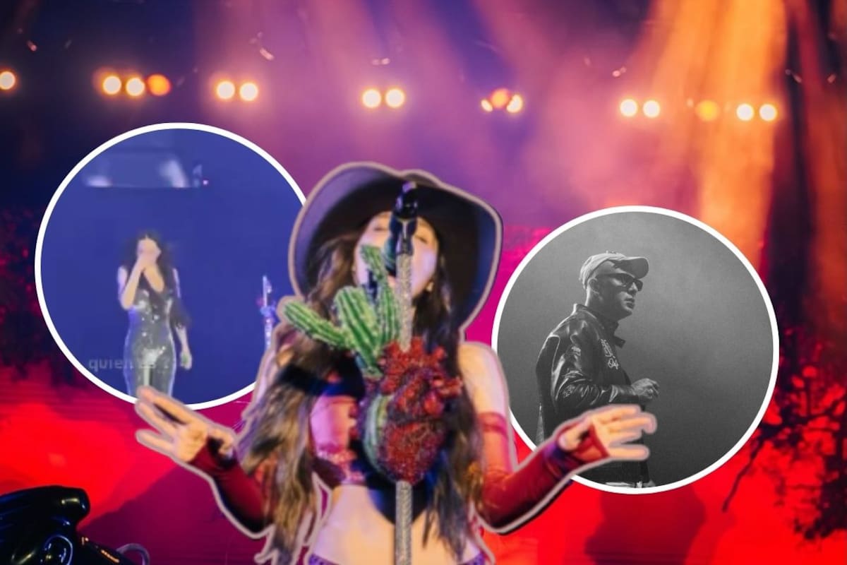 Belinda se emociona hasta las lágrimas en el Carnaval de Mazatlán al homenajear al rapero Milkman fallecido