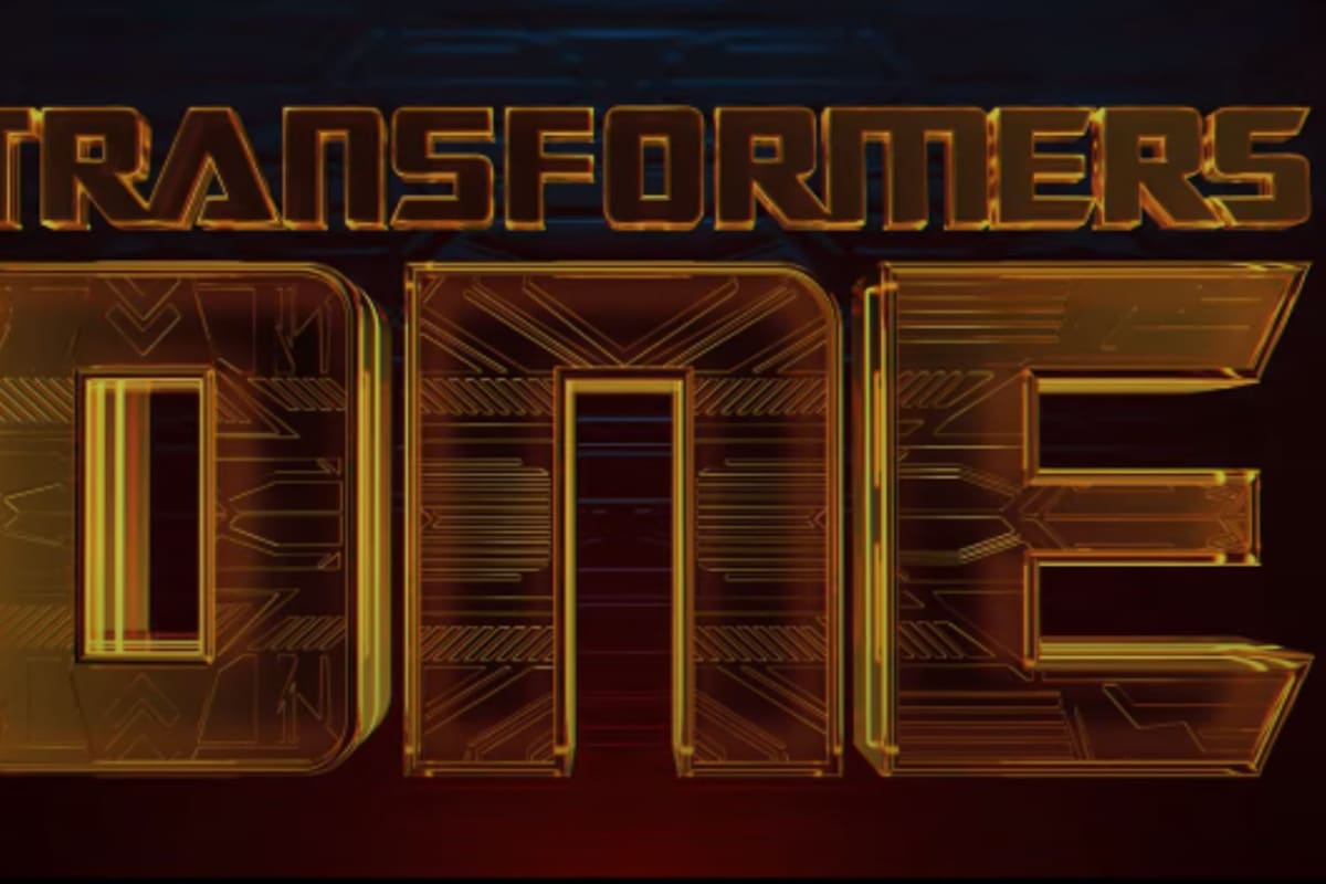¡Ya salió el nuevo tráiler de “Transformers: One” y fue transmitido desde el espacio!
