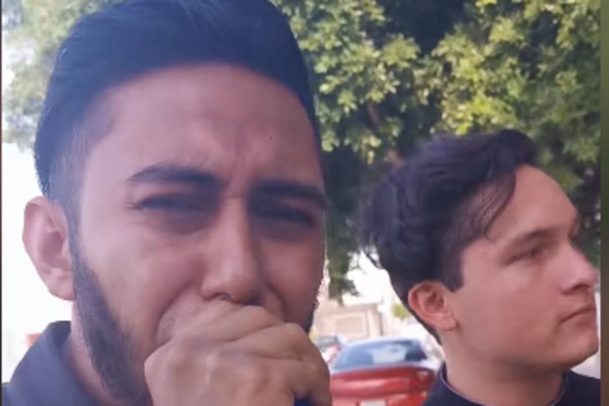 “¡Mariana por qué!": Enamorado le lleva serenata a su ex y la encuentra con otro