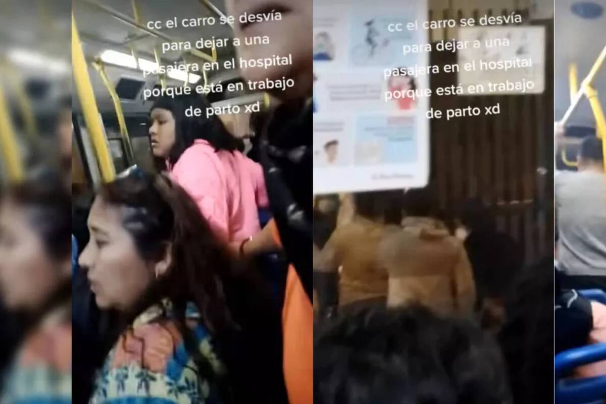 Mujer en labor de parto llega al hospital en camión: ¡Bajan!