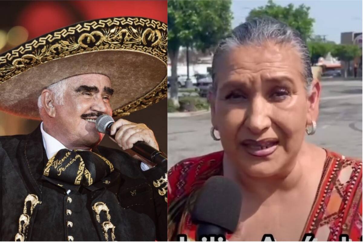 Supuesta hija de Vicente Fernández pide hablar con él antes de que muera