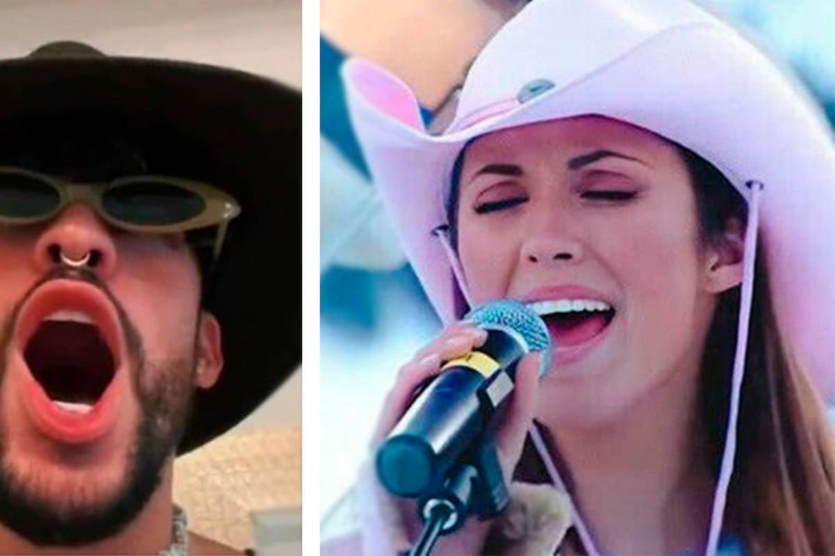 Bad Bunny cantó ‘Sálvame’ de RBD y mostró su verdadera voz sin autotune, Anahí reaccionó