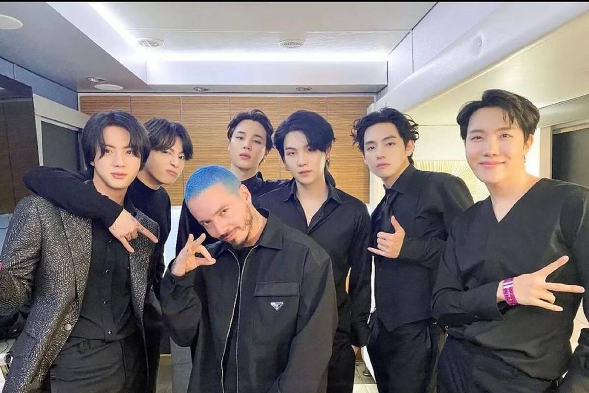 ¿BTS y J Balvin preparan colaboración? Una foto desató un escándalo entre el Army