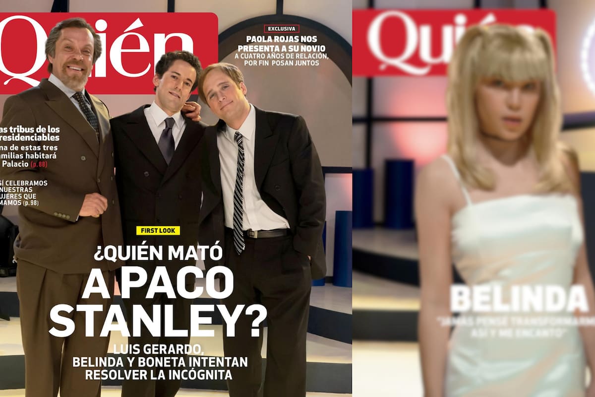 "¿Quién mató a Paco Stanley?": Primer vistazo a los personajes de la serie del conductor para Prime Video