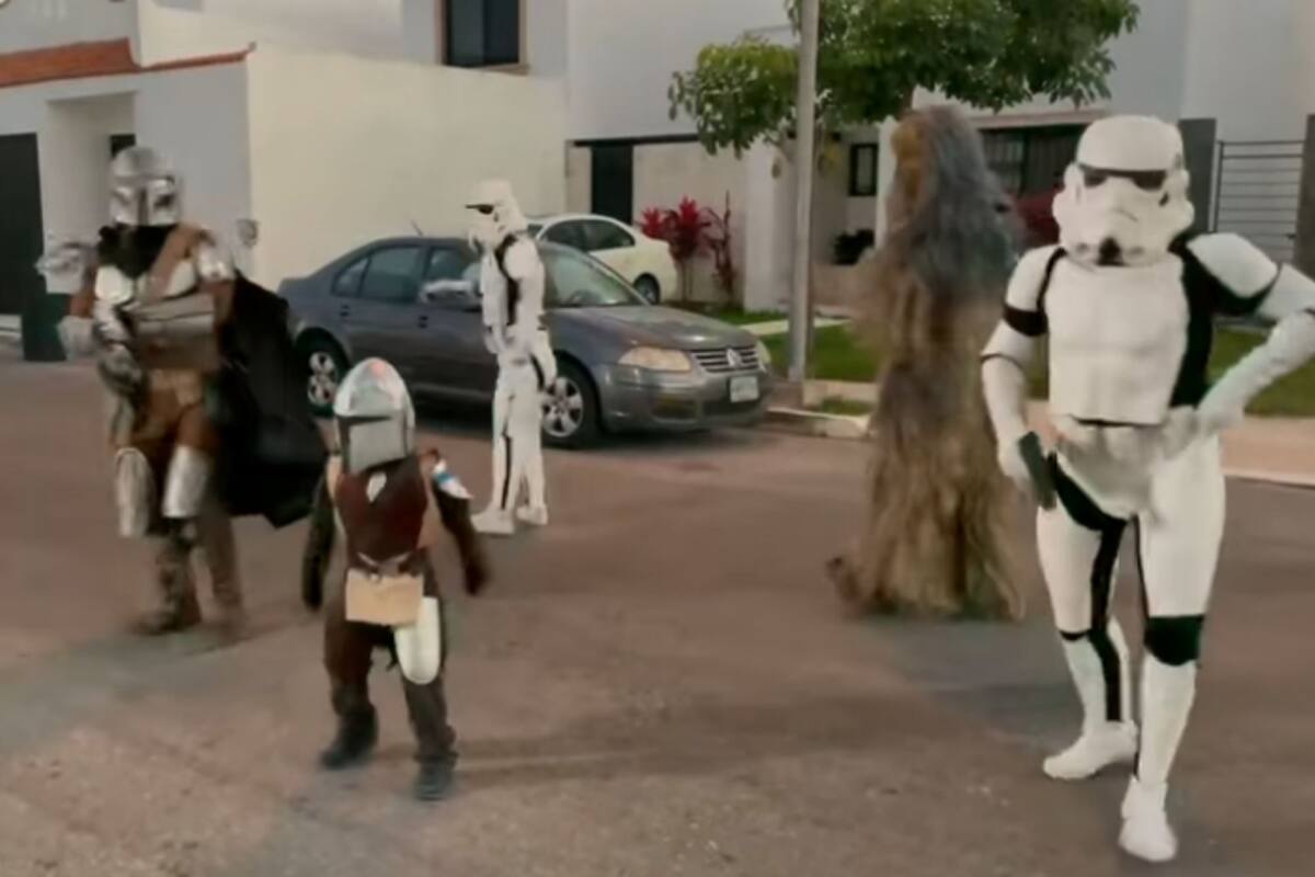 VIDEO: Fiesta infantil de Star Wars se vuelve viral en redes sociales