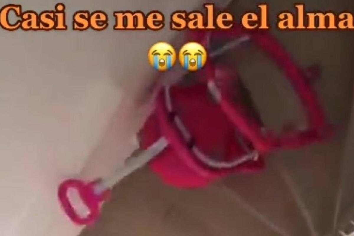 “Tiktoker” hace creer a su pareja que su bebé cayó por las escaleras