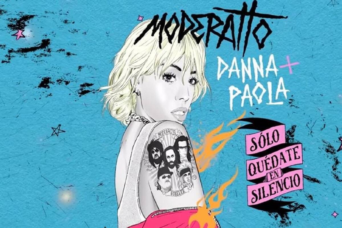 Danna Paola y Moderatto lanzarán cover de “Solo quédate en silencio”