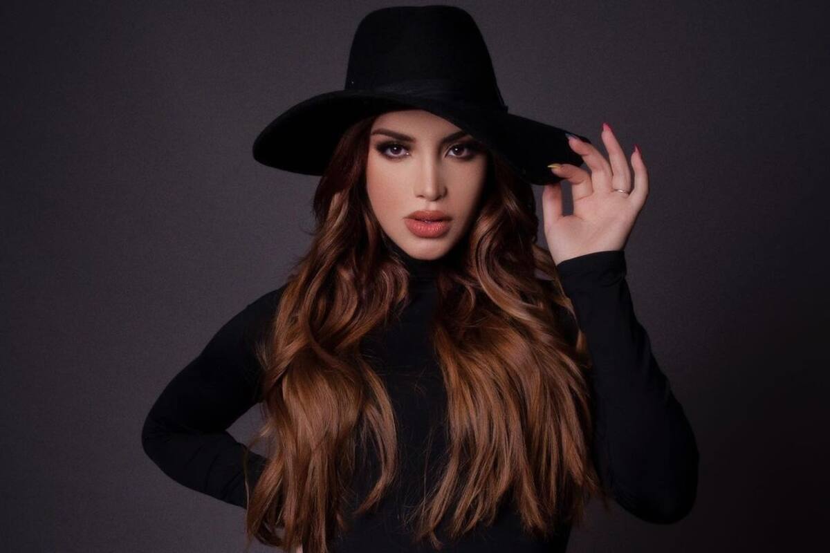 Kimberly Loaiza presume su pancita de embarazo con un sexy body negro
