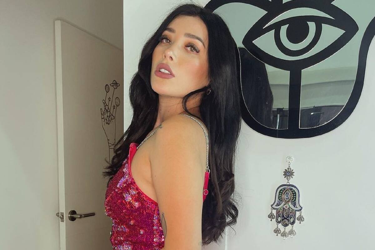 Brenda Zambrano cautiva con tremendo vestido pegado