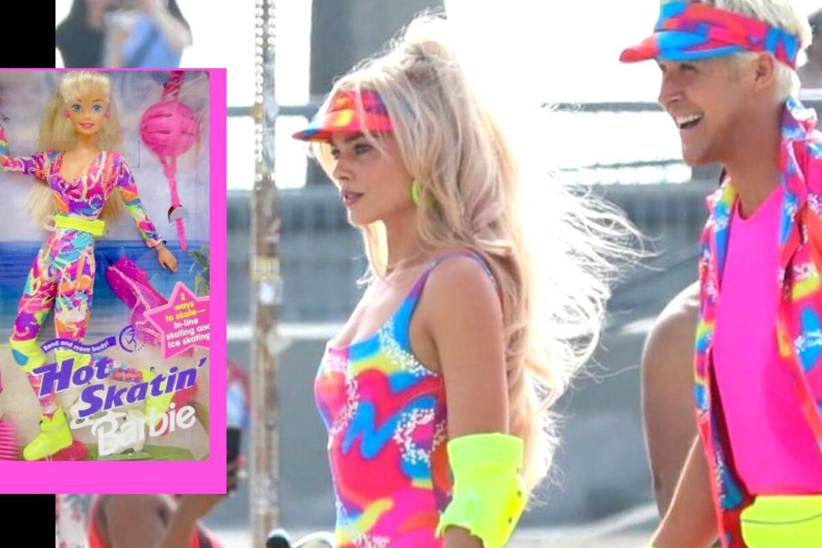 Siguen las filtraciones en imágenes de la película de "Barbie"