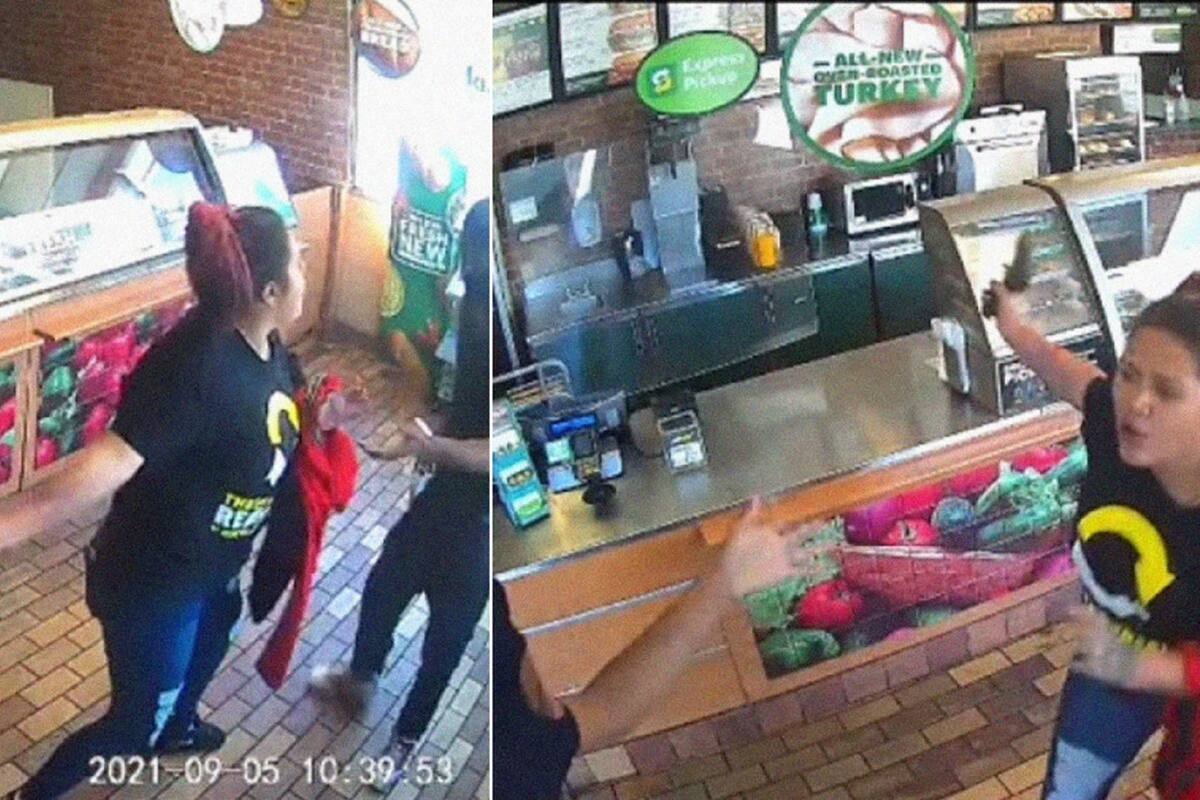 VIDEO VIRAL: Trabajadora de Subway pelea y desarma a asaltante; sus jefes la suspenden