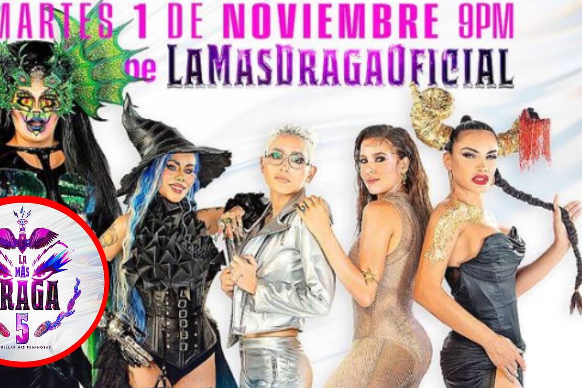 Paulina Goto es la juez invitada en el episodio estreno de "La Más Draga 5"