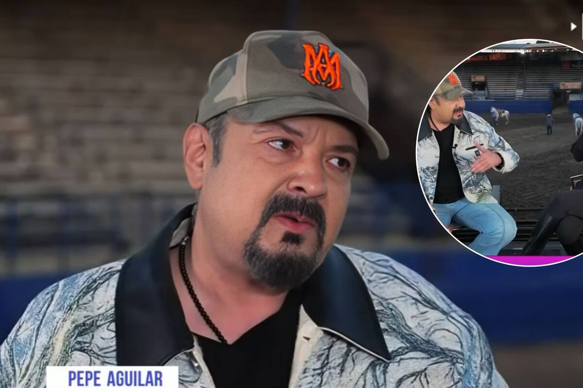 Pepe Aguilar confronta a reportera durante entrevista y defiende a su familia públicamente