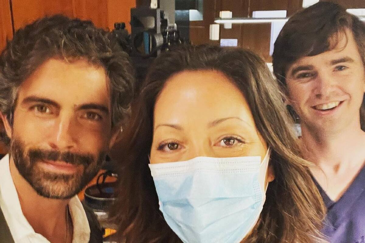 Osvaldo Benavides anuncia que comenzó el rodaje de la 5ta temporada de "The Good Doctor"