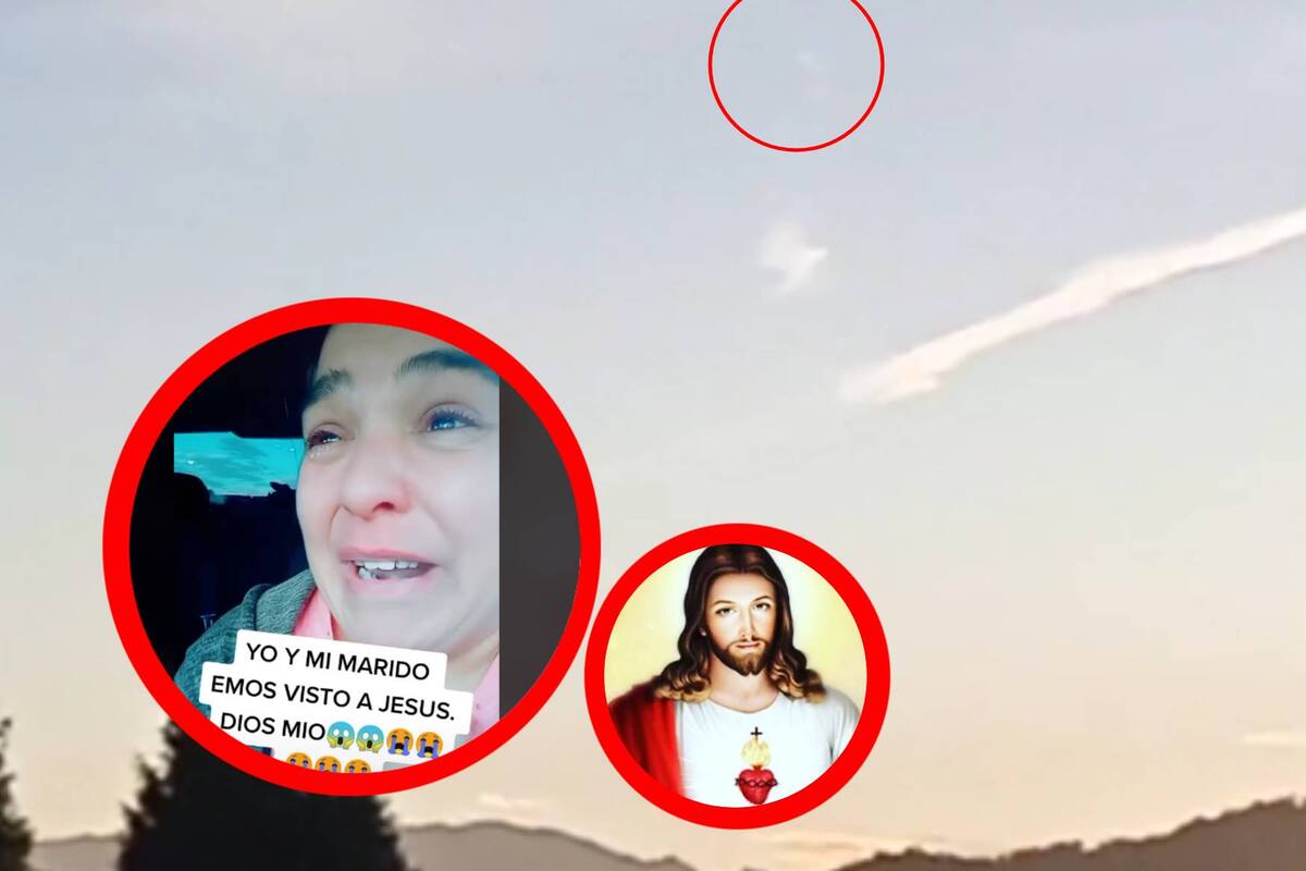 VIRAL: Mujer asegura haber visto y grabado a Jesucristo caminar por el cielo