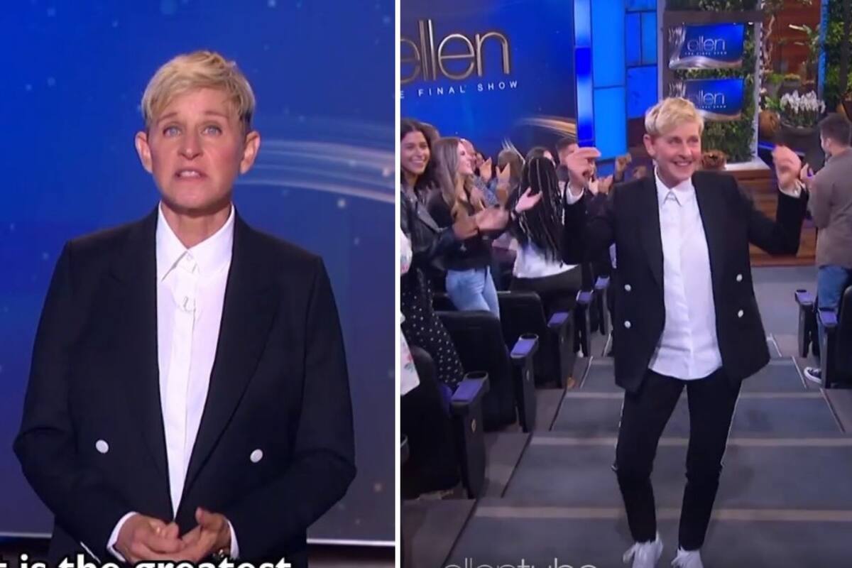 Ellen Degeneres se despide de su programa tras casi 20 años de emisión