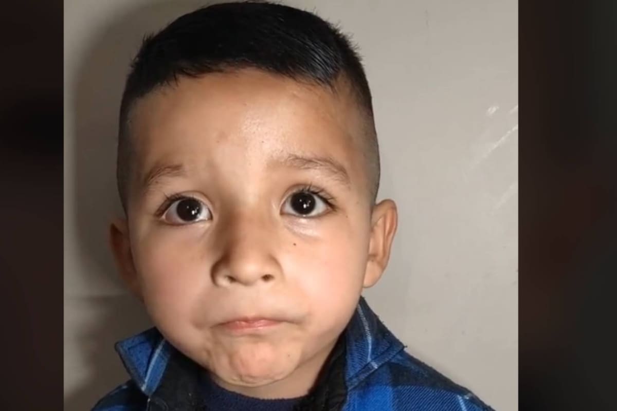 VIRAL: Niño manda mensaje navideño a su papá: "Solo quiero darte un abrazo"
