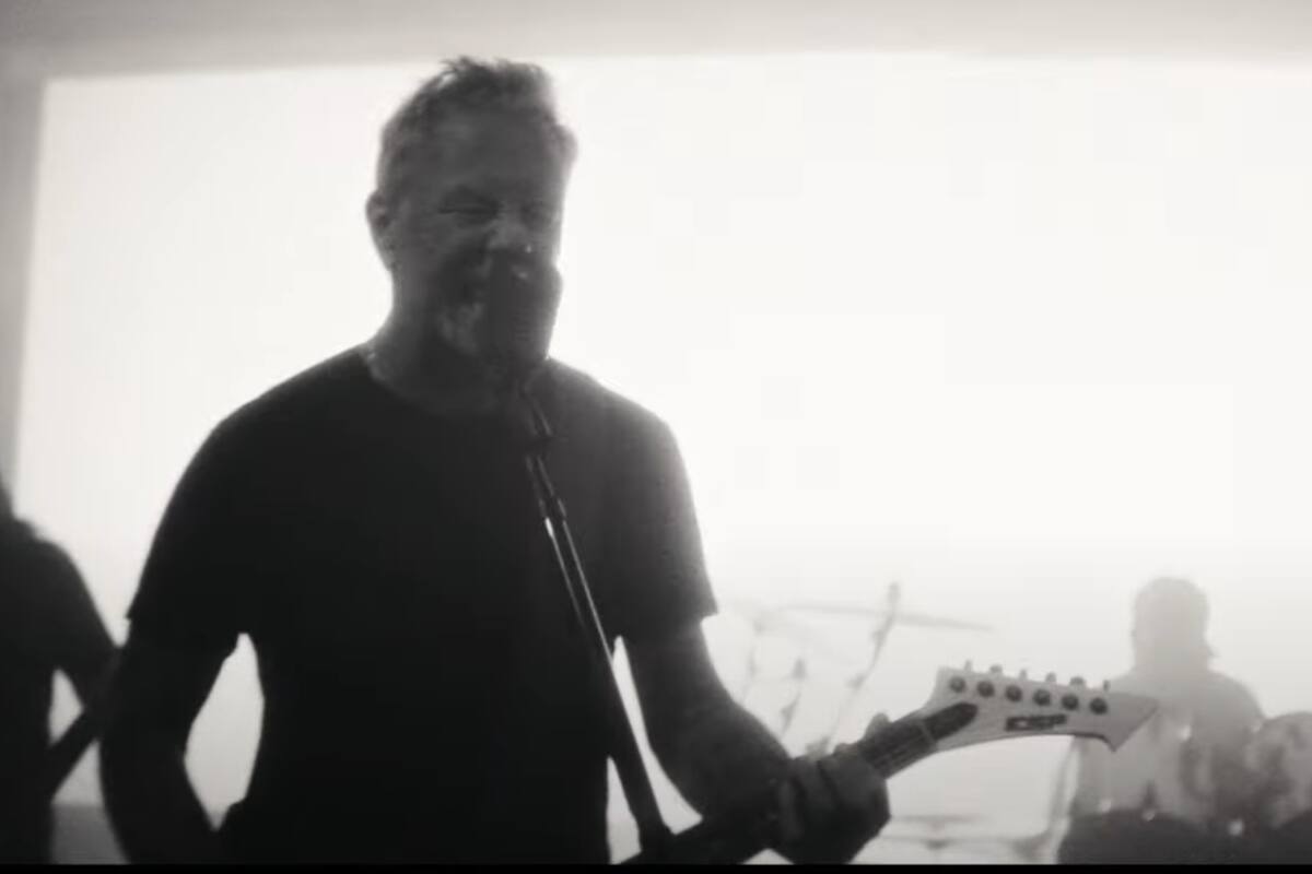 Metallica estrena su nuevo tema “Screaming Suicide” con videoclip