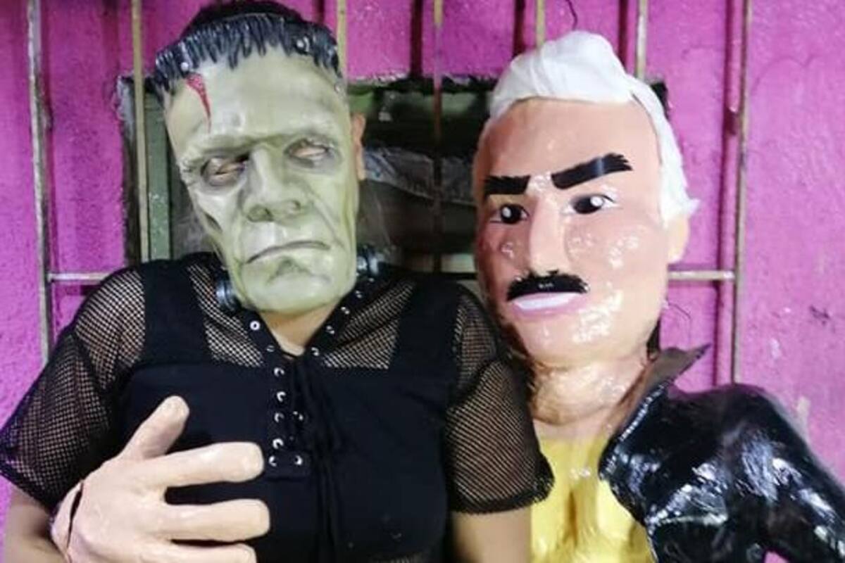 Vicente Fernández ya tiene su propia piñata