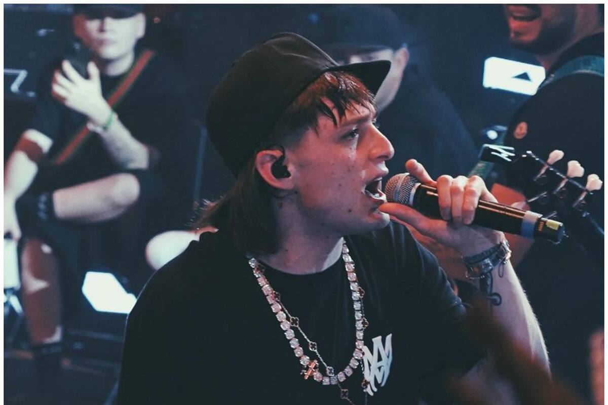 Peso Pluma llena el Palenque de la Expogan 2023 a lado de Natanael Cano y Luis R Conriquez