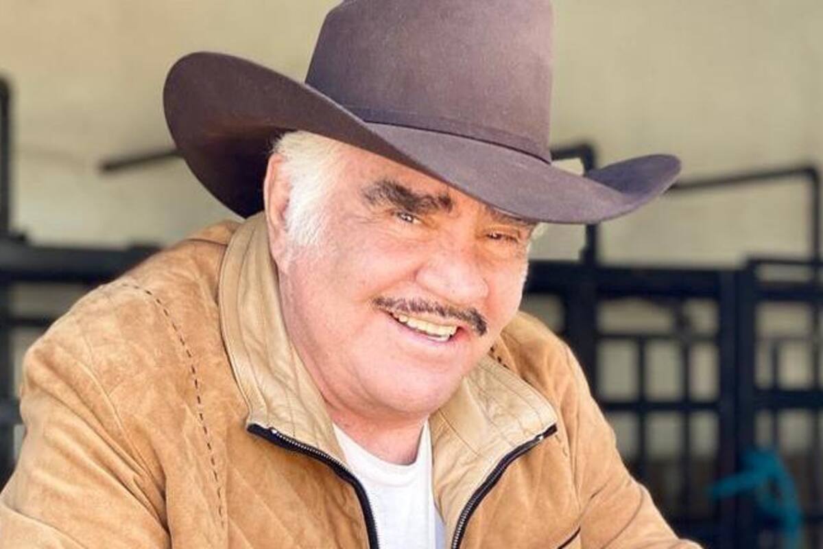 Vicente Fernández ya fue vacunado contra la Covid-19