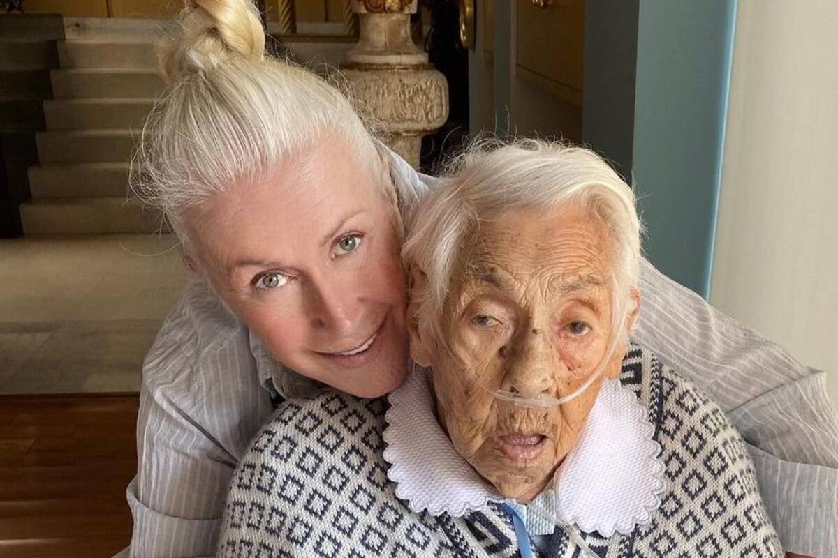 Aseguran que abuelita de Laura Zapata y Thalía tiene pesadillas