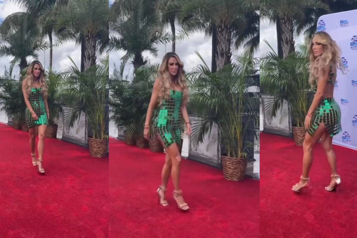Tachan a Ninel Conde de acudir drograda a alfombra roja por su peculiar "caminata de modelo"
