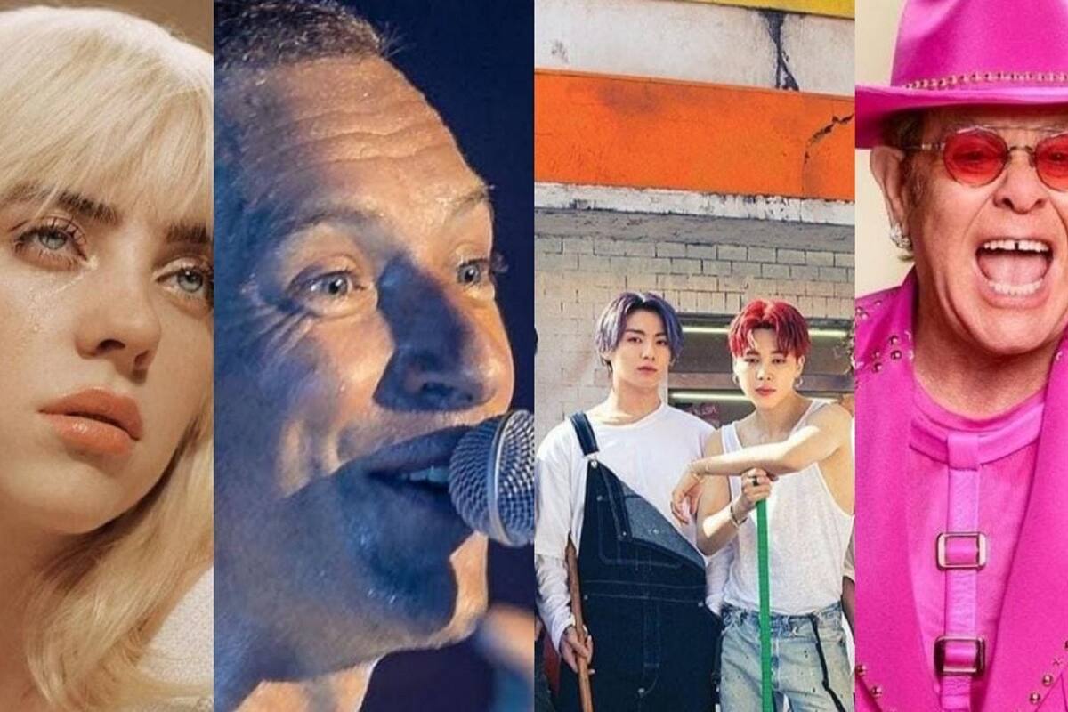 Billie Eilish, Coldplay, BTS, Elton John y muchos más en un concierto de 24 horas