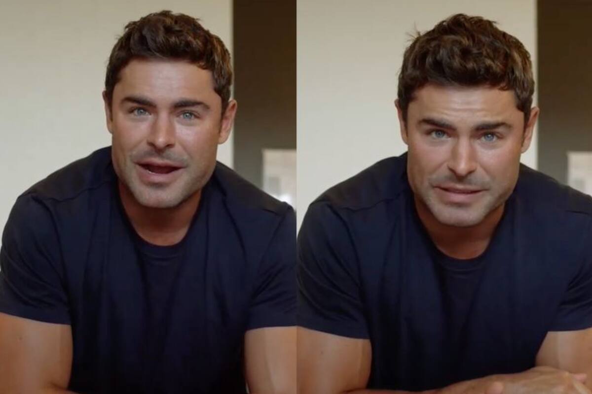 Zac Efron en 2022 sufrió una fractura de mandíbula.