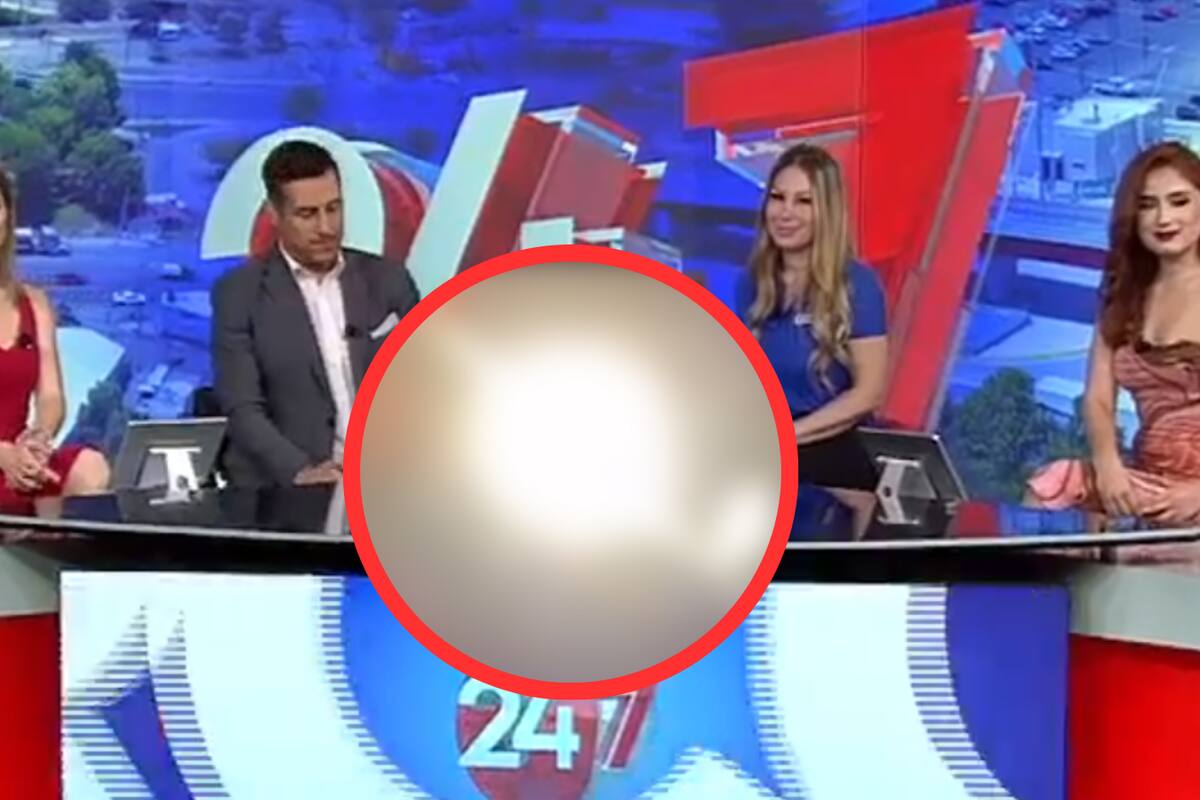 ¡Tremendo error! Noticiero transmite entrepierna de un sujeto en vivo, creían era video del eclipse: "Se puso raro el eclipse"
