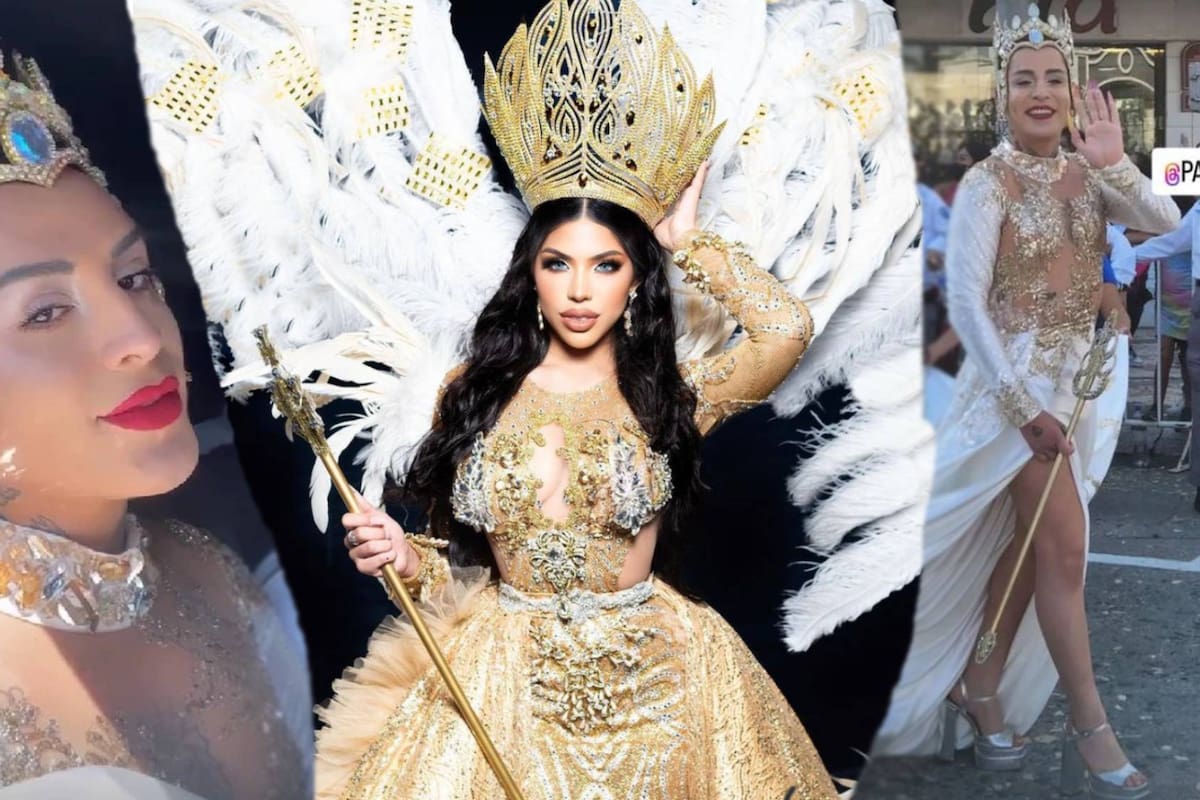 Critican a Kunno por andar "armado" durante el Carnaval de Veracruz