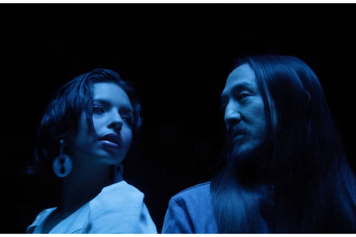 Angela Aguilar y Steve Aoki llegan para dar frescura al tema “La Gata Bajo La Lluvia”