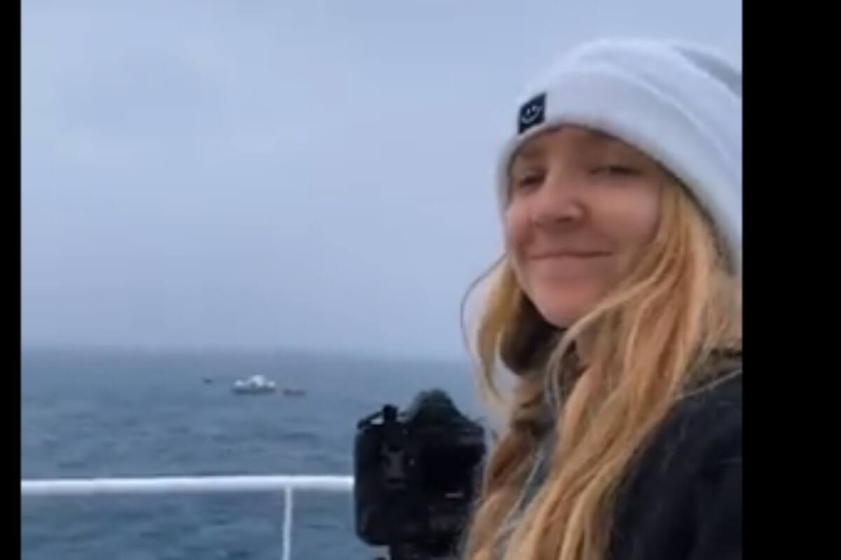 Viral: Fotógrafa documenta los últimos instantes del submarino Titán antes de extraviarse