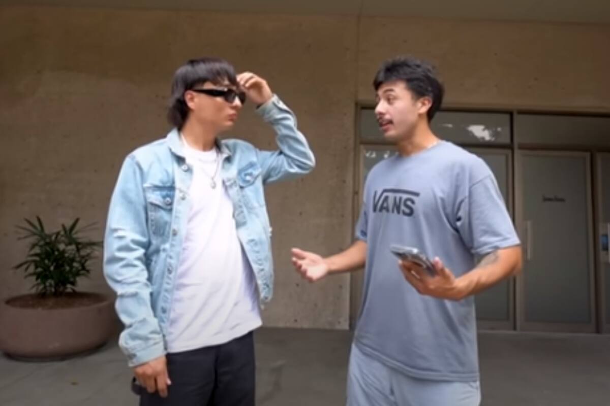 Viral: Joven disfraza a una persona de Peso Pluma y organiza broma en un centro comercial