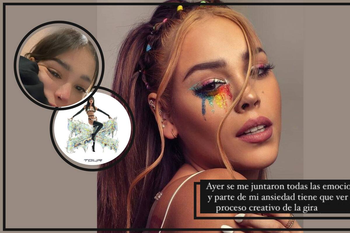 Danna Paola confiesa sentir ansiedad por su gira musical y abre su corazón