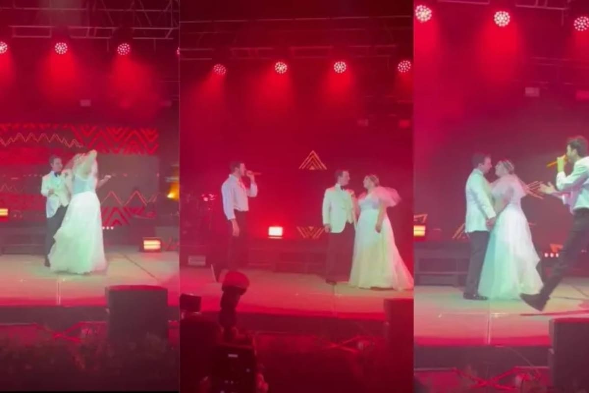 Sebastián Yatra sorprende a asistentes de una boda en Hermosillo