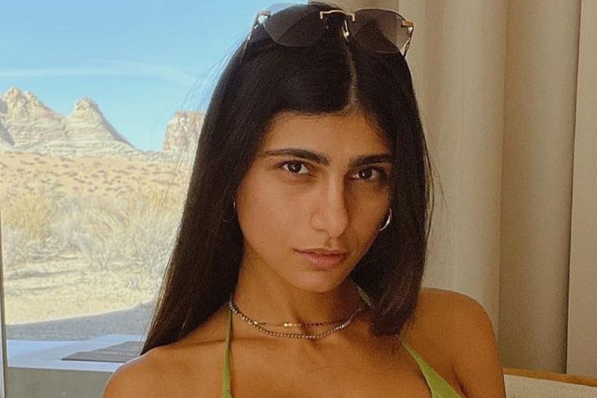 Desde la alberca, Mia Khalifa deleita a sus fans con coqueto bikini