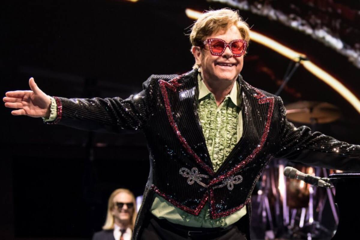 Elton John ofreció su último concierto en Reino Unido este domingo