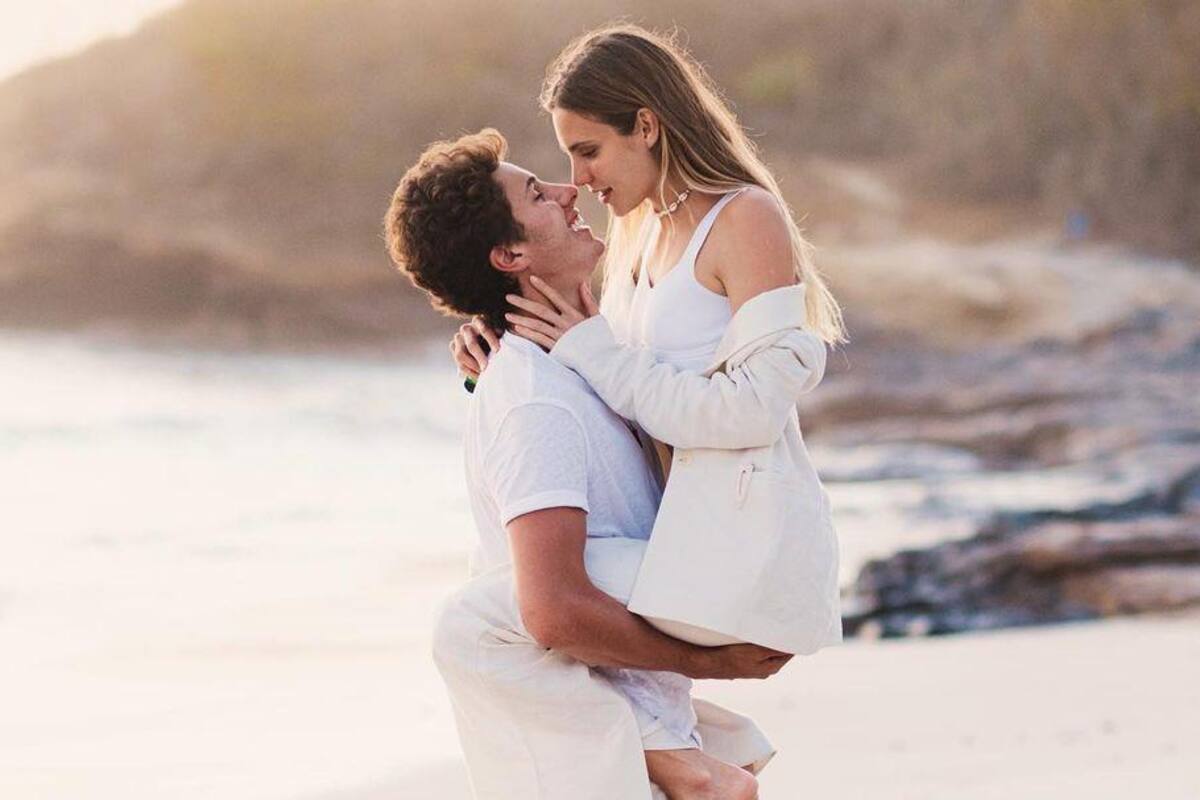 Juanpa Zurita y Macarena Achaga derrochan amor en redes sociales