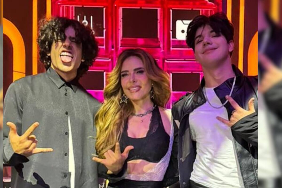 Gloria Trevi deslumbra en el escenario junto a sus hijos por primera vez en "Juego de Voces"