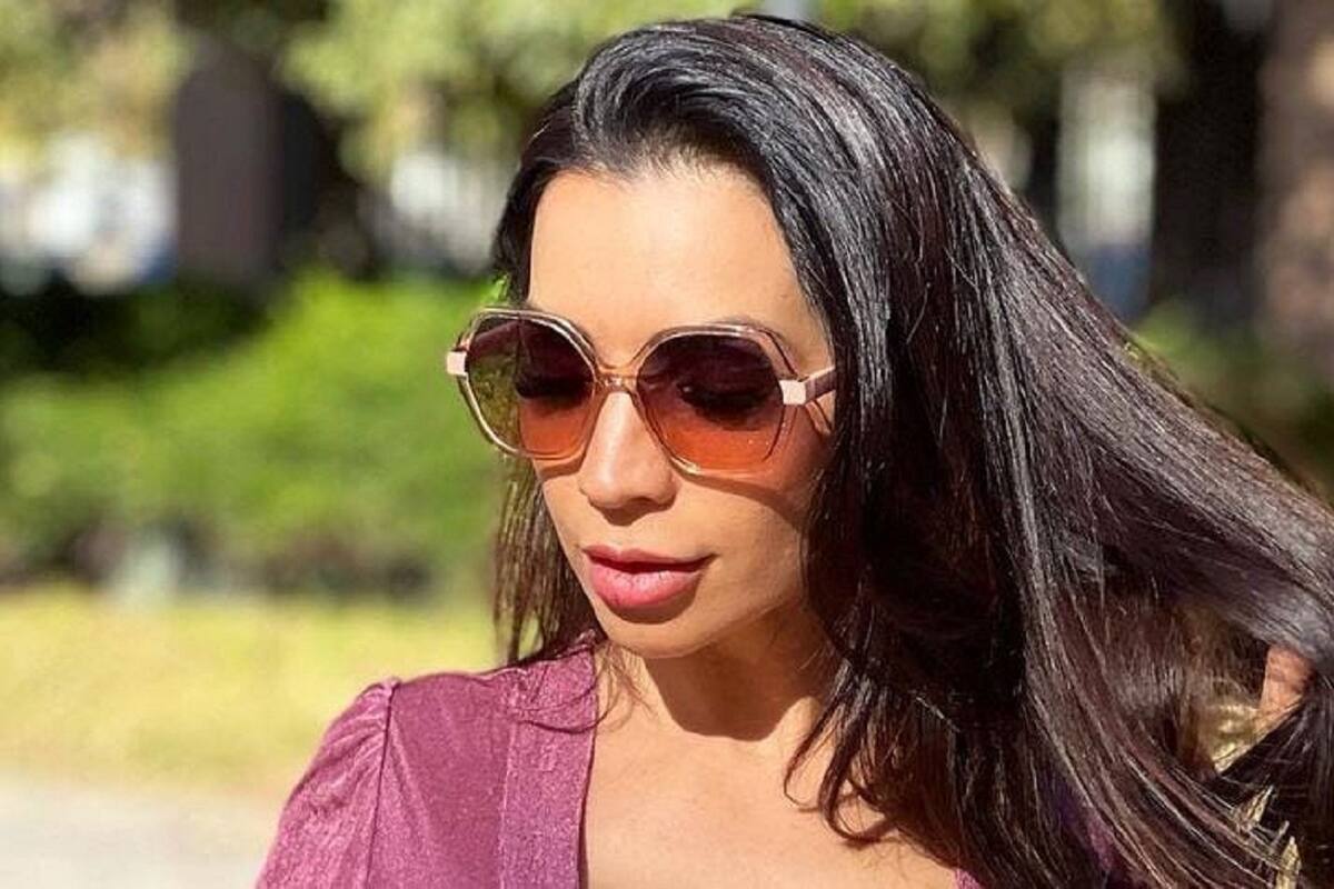 Neiva Mara deslumbra a sus seguidores al modelar su llamativo bikini rojo