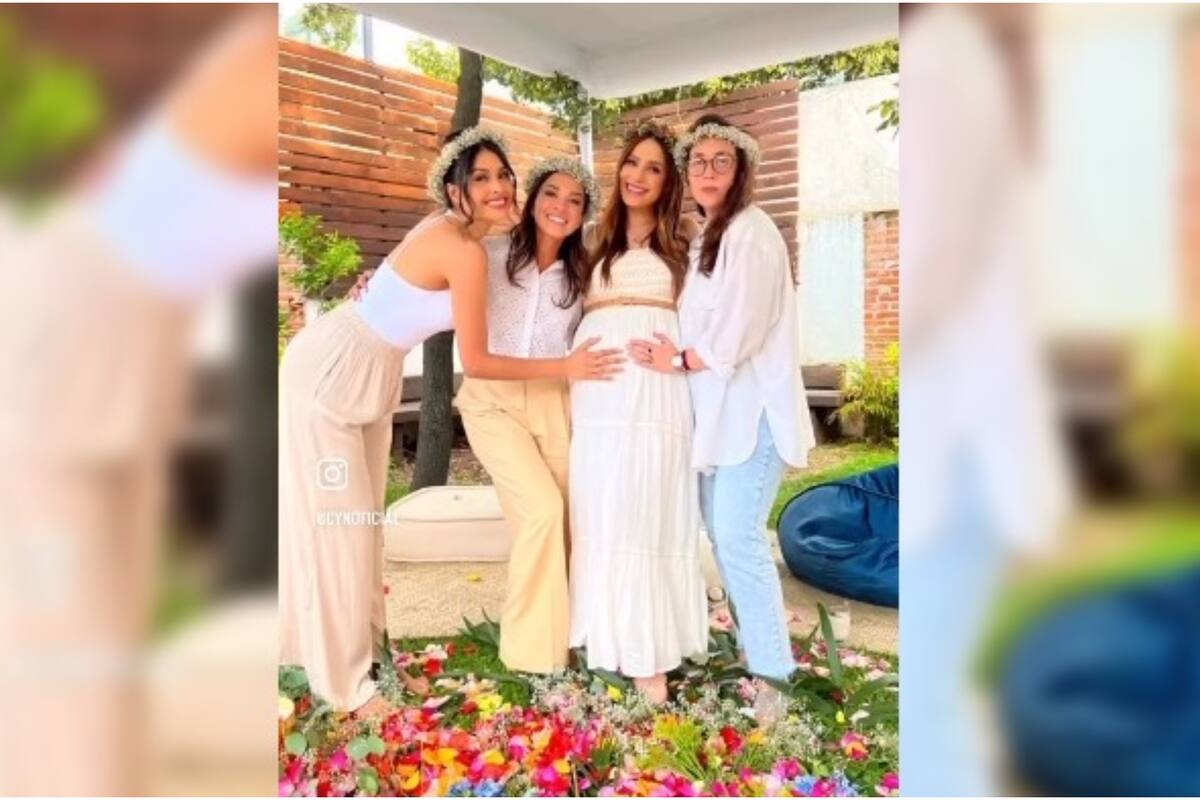 Laura G organiza Blessingway a Cynthia Rodríguez con motivo de la llegada de Leoncito