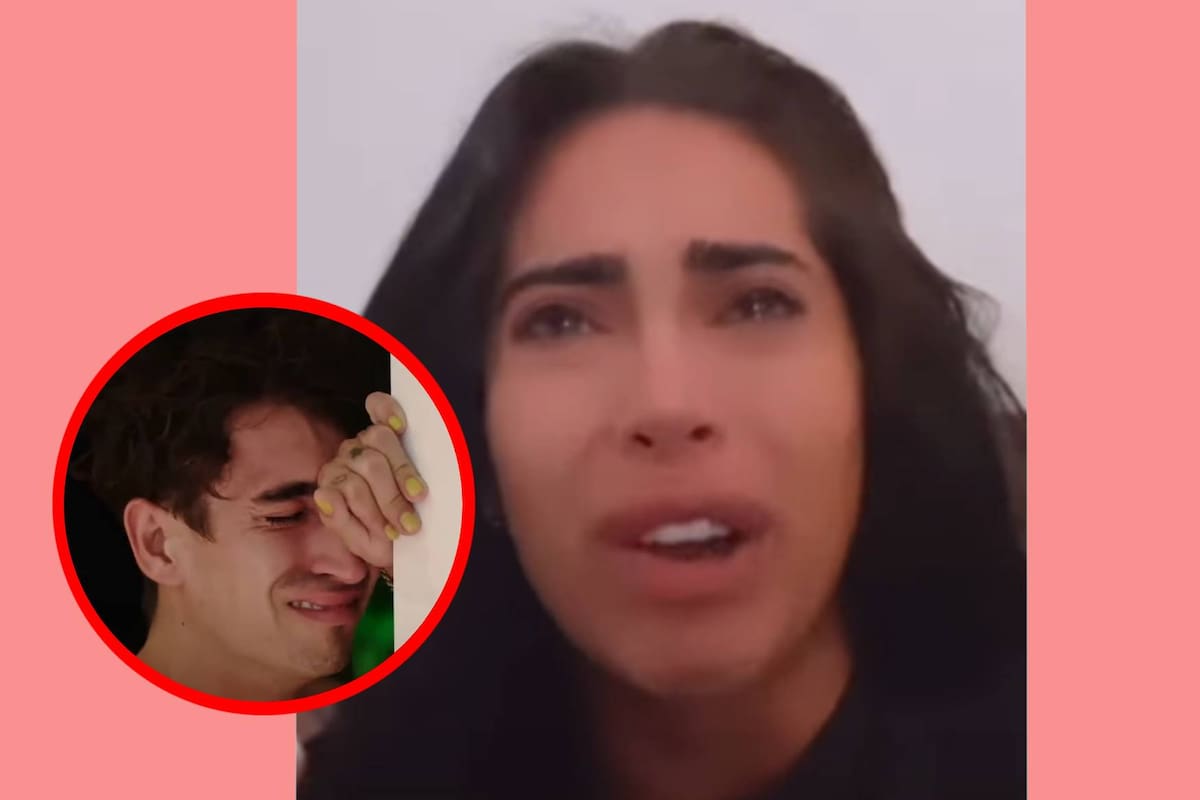 El ex de Kim Shantal la expone en redes y ella llora en vivo