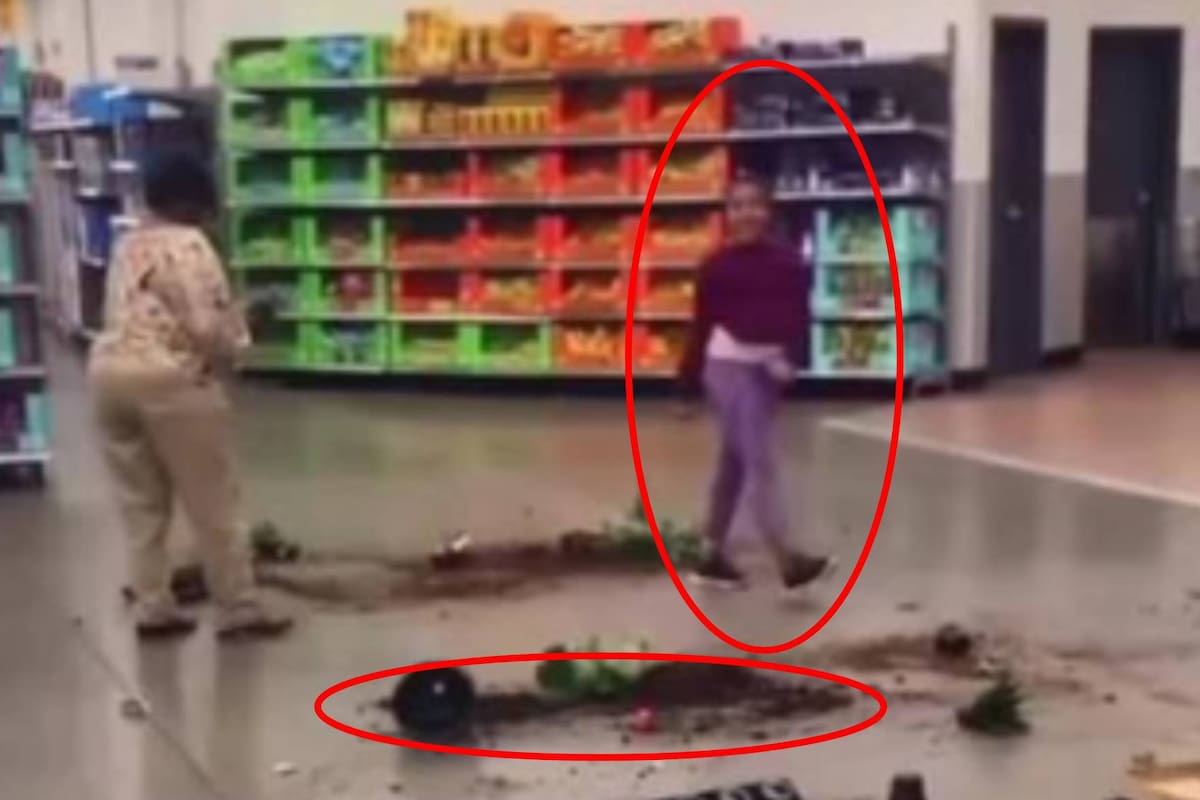 TIKTOK: Jovencita causa destrozos en un supermercado y se vuelve viral por su mal comportamiento
