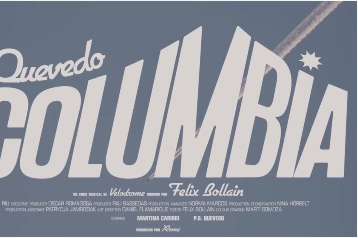 Quevedo estrena su nuevo tema musical "Columbia"