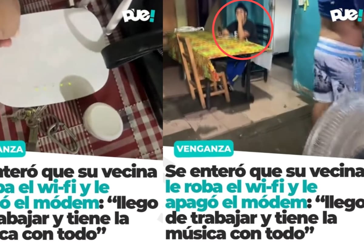 “Observen cómo desconecto el wifi y la música se detiene” Mujer descubre que su vecina le sustrae internet y la enfrenta frente a cámaras
