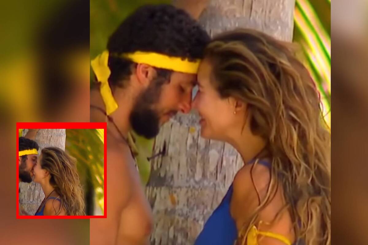 Yusef y Viridiana se dan tremendo beso en "Survivor México"