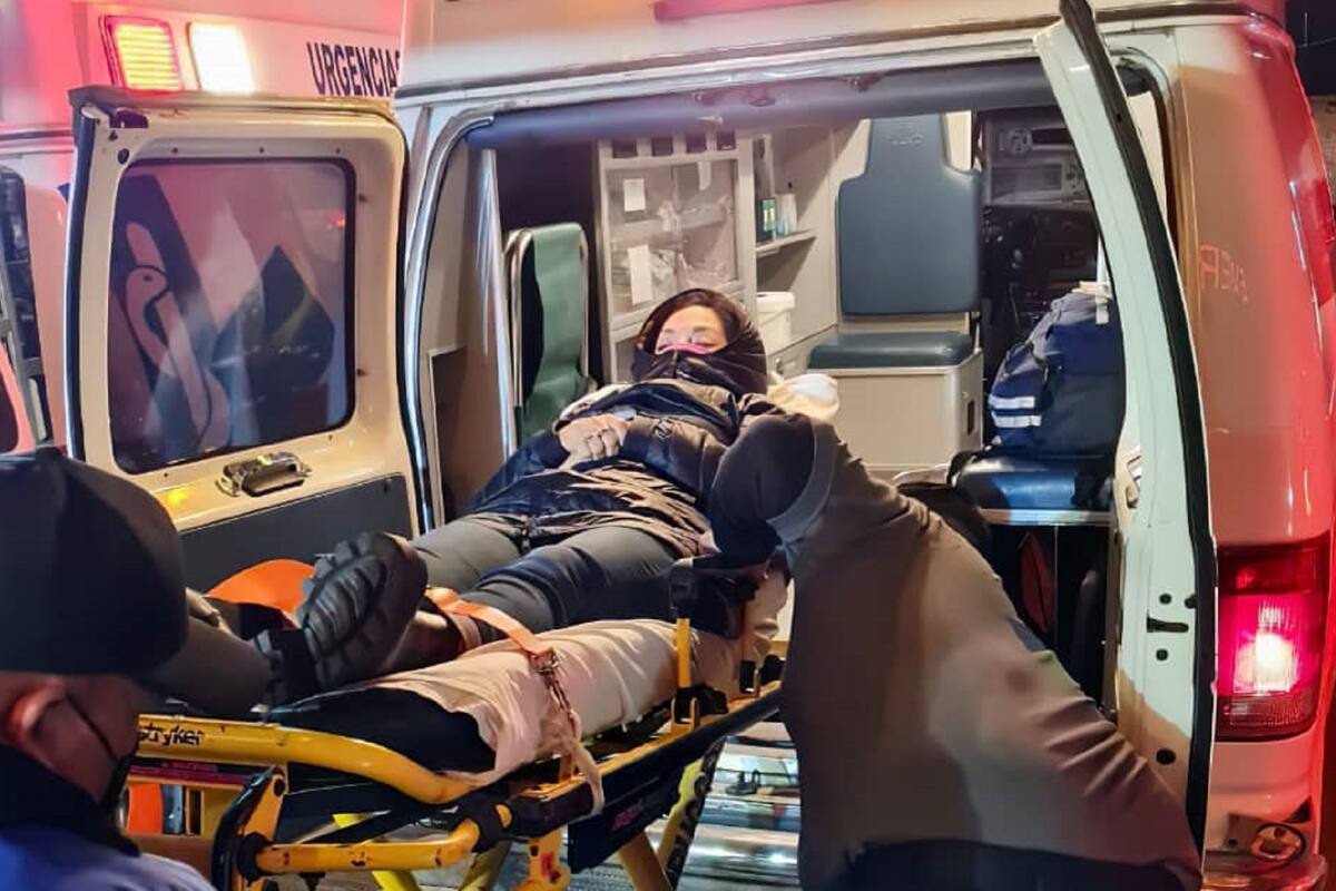 Tatiana se intoxica en pleno vuelo e ingresa de emergencia al hospital