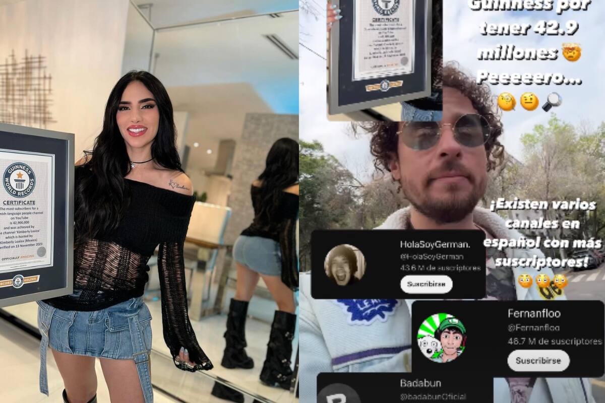 Kimberly Loaiza presume Récord Guinness y Luisito Comunica pone en duda su validación